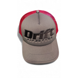 DRIFT LIFESTYLE TRUCKER sapka, piros / grafit